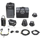 Godox KNOWLED MG1200Bi Bi-Color Reflector Kit 1 (30/45/60°)