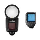 Godox V1 F TTL FujiFilm + Trasmettitore Wireless X-ProF II TTL Fuji