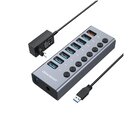 Graugear G-HUB71-A hub di interfaccia USB 3.2 Gen 1 (3.1 Gen 1) Type-A 5000 Mbit/s