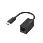 Hama Adattatore USB Type C M / 8p8c F (RJ 45) Fast Ethernet LAN 10/100/1000 Gigabit nero