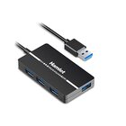 Hamlet HUB 4PORTE USB 3.0+ALIMENTATORE