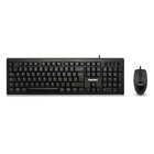 Hamlet KU200 tastiera Mouse incluso Casa USB Italiano Nero
