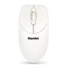 Hamlet OEM MOUSE - USB 1000 DPI 2 TASTI + SCROLL BIANCO