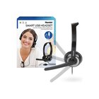 Hamlet Smart Headset Cuffia per computer con microfono e connessione usb