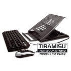 Hamlet XTMS100KM Tiramisù Notebook stand compreso di tastiera e mouse