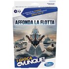Hasbro Gaming Affonda la Flotta, I Gioca Ovunque, gioco dai 7 anni in su, gioco portatile per 2 giocatori, gioco da viaggio per bambini e bambine