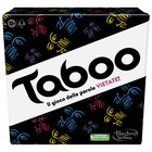 Hasbro Gaming Taboo, gioco da tavolo, giochi con parole da indovinare per adulti e adolescenti dai 13 anni in su, giochi per le feste per 4 o più giocatori