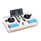Hercules MIX ULTRA Mixer con controllo DVS (Digital Vinyl System) Bianco