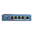 HIKVISION DS-3E0105P-E/M Non gestito Fast Ethernet Blu PoE