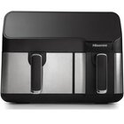 HISENSE HAF2900D Doppia 8,6 L Indipendente 1700 W Friggitrice ad aria calda Nero