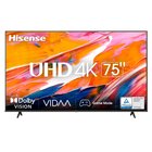 HISENSE TV LED Ultra HD 4K 75” 75A6K Smart TV Wifi HDR Dolby Vision AirPlay 2