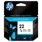 HP 22 Original Ciano, Magenta, Giallo 1 pezzo(i)