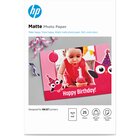 HP Carta fotografica opaca 25 fogli/10 x 15 cm, stampa Fronte/Retro
