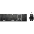 HP Combinazione di tastiera e mouse wireless ricaricabili multidispositivo 725