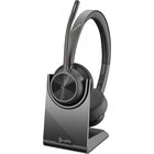 HP Cuffie HP Poly Voyager 4320 MS + dongle BT700 + base di ricarica - certificate per Microsoft Teams con supporto di ricarica