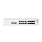 HP E Aruba Networking Aruba Instant On 1430 16G Non gestito L2 Gigabit Ethernet (10/100/1000) 1U Bianco