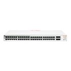 HP E Aruba Networking Aruba Instant On 1830 48G 24p Class4 PoE 4SFP 370W Gestito L2 Gigabit Ethernet (10/100/1000) Supporto Power over Ethernet (PoE) 1U