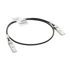 HP Hewlett Packard Enterprise 10G SFP+ / SFP+ 1m cavo InfiniBand SFP+ Nero