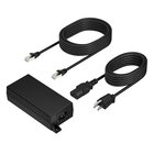 HP Poly PoE++ 65W 2.5G Adapter with 3.66m CAT6A Cable and Power Cord Nero