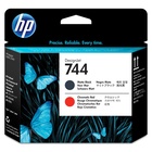HP Testina di stampa nero opaco/rosso cromatico DesignJet 744