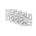 Hyte FAN CASE FA12 PWM FAN 4 PACK 4x 120*120*25mm WHT