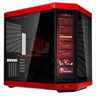 Hyte Y70 Mid Tower Modern Aesthetic Nero Rosso Display 14" Touch