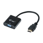 I-TEC HDMI2VGAADA cavo di interfaccia e adattatore HDMI VGA Nero