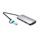 I-TEC USB 3.0 USB-C/Thunderbolt 3x Display Metal Nano Dock with LAN + Power Delivery 100 W