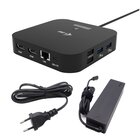 I-TEC USB-C Dual HDMI Docking Station with Power Delivery 100 W + Universal Charger 100W