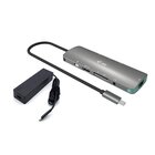 I-TEC USB-C Metal Nano Docking Station 4K HDMI LAN with Power Delivery 100W + Universal Charger 100W