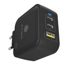 Icy Box IB-PS1030-PD Universale Nero AC Ricarica rapida Interno