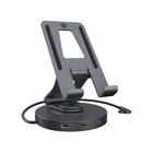 ICY BOX IB-TH100-DK docking station per dispositivo mobile Tablet/Smartphone Antracite, Nero