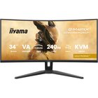 IIyama G-MASTER GCB3486WQSCP-B1 Monitor PC 86,4 cm (34") 1440 x 3440 Pixel 4K Ultra HD Nero