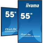 IIyama LH5560UHS-B2AG visualizzatore di messaggi Pannello A digitale 138,7 cm (54.6") LED Wi-Fi 500 cd/m² 4K Ultra HD Nero Processore integrato Android 11 24/7