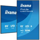 IIyama LH6575UHS-B2AG visualizzatore di messaggi Pannello piatto per segnaletica digitale 163,8 cm (64.5") LCD Wi-Fi 500 cd/m² 4K Ultra HD Nero Processore integrato Android 11 24/7