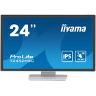 IIyama ProLite Monitor PC 60,5 cm (23.8") 1920 x 1080 Pixel Full HD LCD Touch screen Multi utente Bianco
