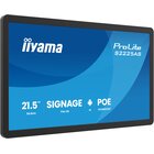 IIyama ProLite S2225AS-B1P Pannello piatto per segnaletica digitale 54,6 cm (21.5") LCD Wi-Fi 500 cd/m² Full HD Nero Processore integrato Android 24/7