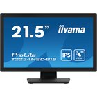 IIyama ProLite T2234MSC-B1S Monitor PC 54,6 cm (21.5") 1920 x 1080 Pixel Full HD Touch screen Nero