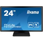 IIyama ProLite T2452MSC-B1 Monitor PC 60,5 cm (23.8") 1920 x 1080 Pixel Full HD LCD Touch screen Multi utente Nero