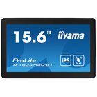 IIyama ProLite TF1633MSC-B1 Monitor PC 39,6 cm (15.6") 1920 x 1080 Pixel Full HD Touch screen Nero