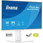 IIyama ProLite XB2497HSU-W1 Monitor PC 60,5 cm (23.8") 1920 x 1080 Pixel Full HD LED Bianco