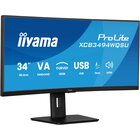 IIyama ProLite XCB3494WQSU-B1 Monitor PC 86,4 cm (34") 3440 x 1440 Pixel UltraWide Quad HD LED Nero