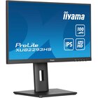 IIyama ProLite XUB2293HS-B6 Monitor PC 54,6 cm (21.5") 1920 x 1080 Pixel Full HD LED Nero