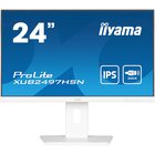 IIyama ProLite XUB2497HSN-W2 Monitor PC 60,5 cm (23.8") 1920 x 1080 Pixel Full HD LED Bianco