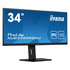 IIyama ProLite XUB3493WQSU-B5 Monitor PC 86,4 cm (34") 3440 x 1440 Pixel UltraWide Quad HD LED Nero