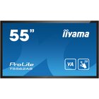 IIyama T5562AS-B1 visualizzatore di messaggi Pannello piatto interattivo 138,7 cm (54.6") VA 500 cd/m² 4K Ultra HD Nero Touch screen Processore integrato Android 8.0 24/7