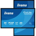 IIyama T6529AS-B1AG visualizzatore di messaggi Design chiosco 163,8 cm (64.5") LED Wi-Fi 420 cd/m² 4K Ultra HD Nero Touch screen Processore integrato Android 24/7