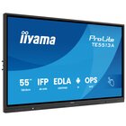 IIyama TE5513A-B2AG visualizzatore di messaggi Pannello piatto interattivo 138,7 cm (54.6") Wi-Fi 500 cd/m² 4K Ultra HD Nero Touch screen Processore integrato Android 24/7
