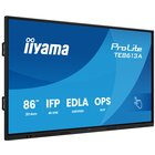 IIyama TE8613A-B2AG visualizzatore di messaggi Design chiosco 2,17 m (85.6") Wi-Fi 500 cd/m² 4K Ultra HD Nero Touch screen Processore integrato Android 24/7
