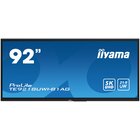 IIyama TE9218UWI-B1AG Pannello piatto interattivo 2,32 m (91.5") LED Wi-Fi 500 cd/m² 5K Ultra HD Nero Touch screen Processore integrato Android 16/7